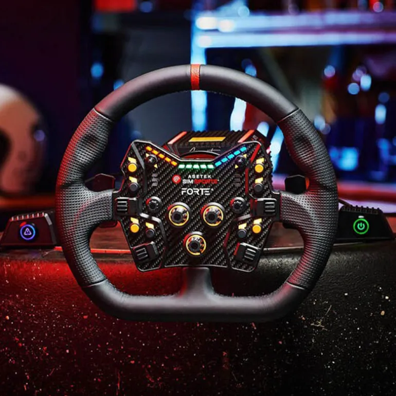 Accesorio Asetek SimSports Forte GT Botonera Volante Negro