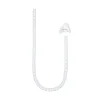 Accesorio Nanocable Organizador Flexible 25mm 3.0m Blanco