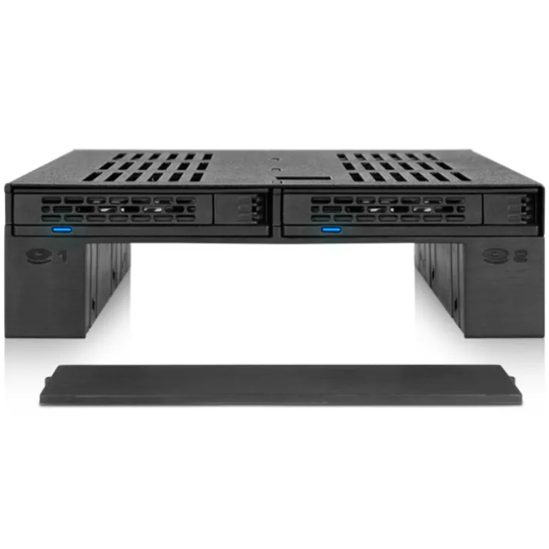 Accesorios Gaming IcyDock ExpressCage MB322SP-B 2x2.5 "SAS / SATA HDD / SSD 2.5 "- Rack