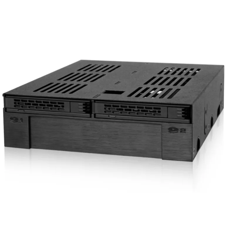 Accesorios Gaming IcyDock ExpressCage MB322SP-B 2x2.5 "SAS / SATA HDD / SSD 2.5 "- Rack