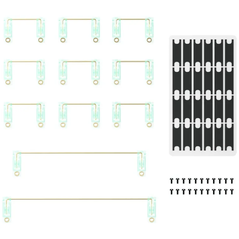 Accesorio Teclado Akko Estabilizadores Atornillables Menta