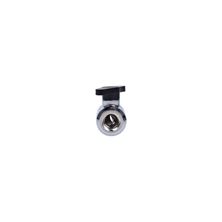 Adaptador Alphacool Eiszapfen Válvula Vaciado Cromado