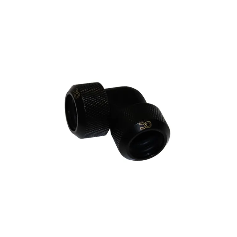 Adaptador Alphacool Eiszapfen 90º 16mm Negro