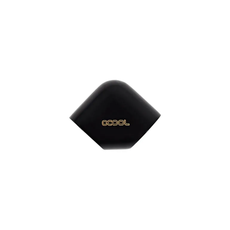 Adaptador Alphacool Eiszapfen 90º 2F G1/4 Negro