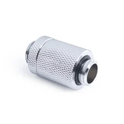 Adaptador Alphacool ES D-Plug 25.5mm M-M Cromado