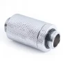 Adaptador Alphacool ES D-Plug 31.5mm M-M Cromado
