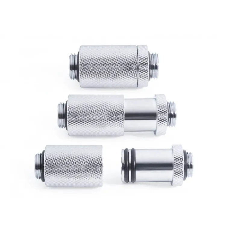Adaptador Alphacool ES D-Plug 31.5mm M-M Cromado
