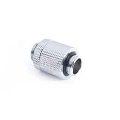 Adaptador Alphacool ES D-Plug 20mm M-M Cromado