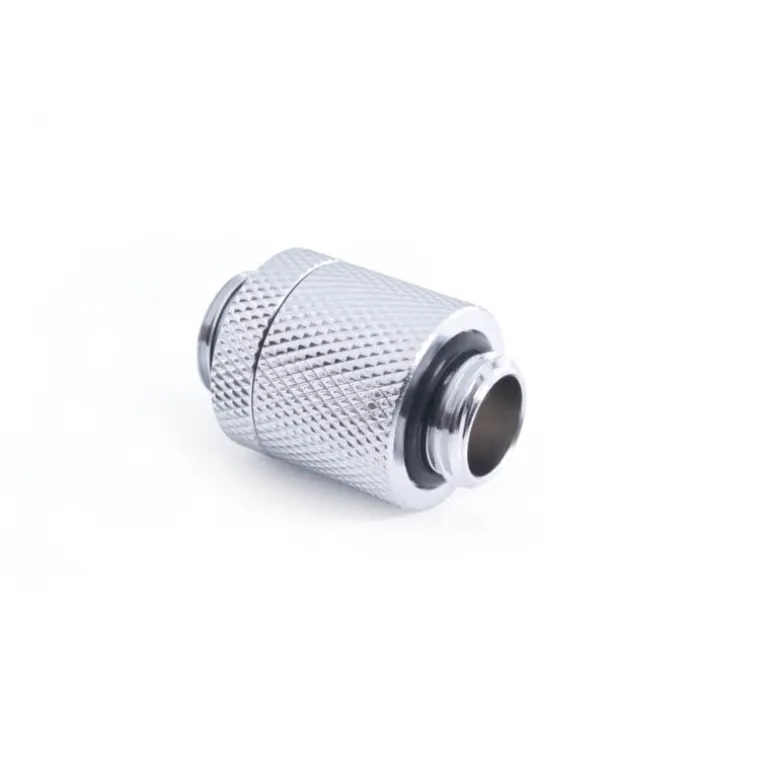 Adaptador Alphacool ES D-Plug 20mm M-M Cromado