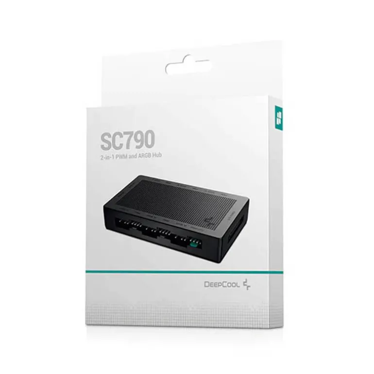Adaptador DeepCool SC700 Hub PWM y ARGB para Ventiladores