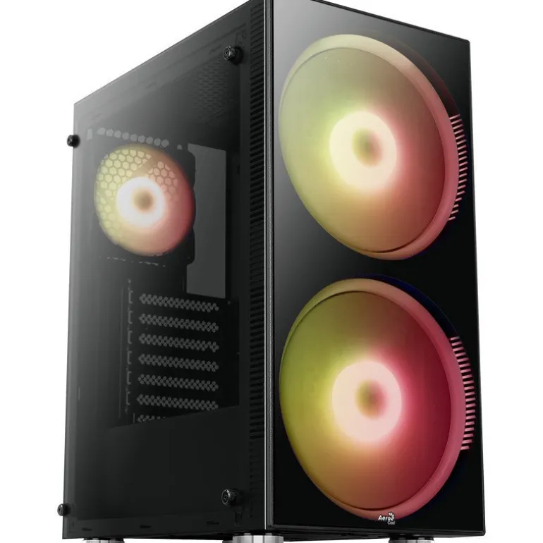 Aerocool Python RGB Cristal Templado - Caja/Torre