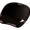 Alfombrilla Fellowes Gel Crystal Negro