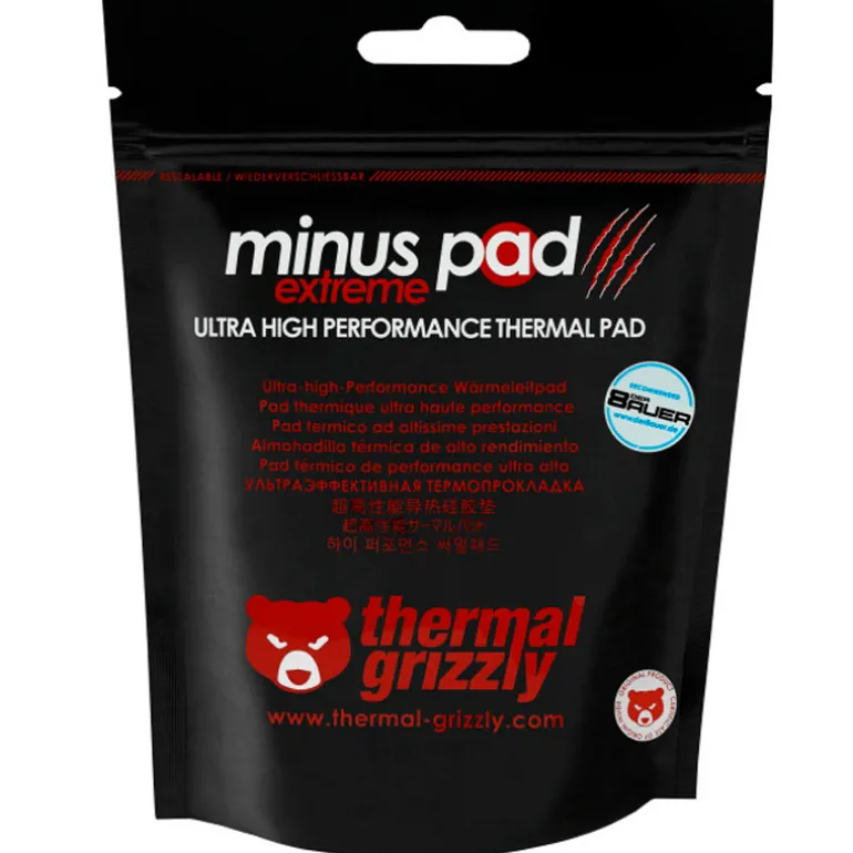Almohadilla Térmica Thermal Grizzly Minus Pad Extreme 120 x 20 x 2 mm Azul