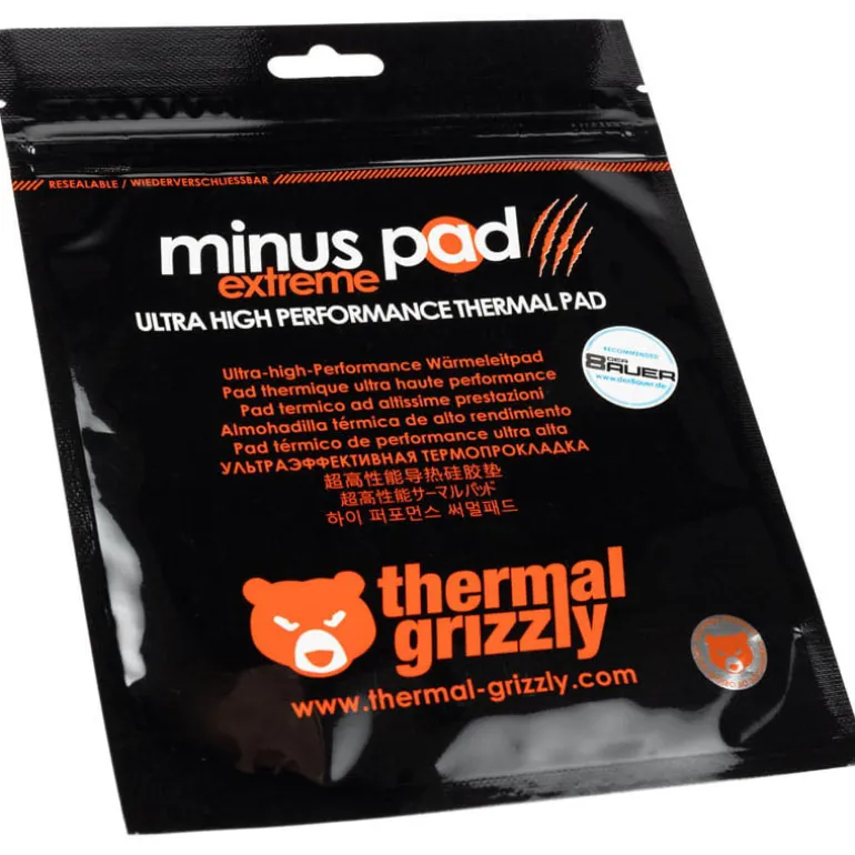 Almohadilla Térmica Thermal Grizzly Minus Pad Extreme 100 × 100 × 2 mm