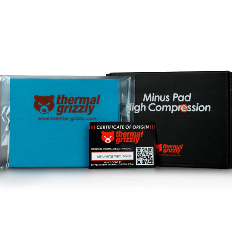 Almohadilla Térmica Thermal Grizzly Minus Pad High Compression 120 x 100 x 1,0 mm 2u