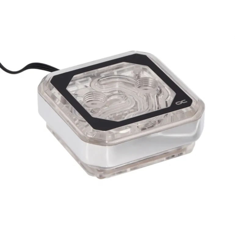 Alphacool Eisblock XPX Aurora Plexi Chrome Digital RGB - Bloque CPU