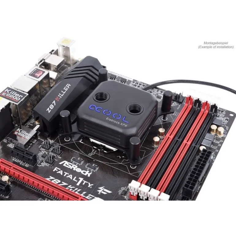 Alphacool Eisblock XPX CPU Intel/AMD Negro - Bloque CPU