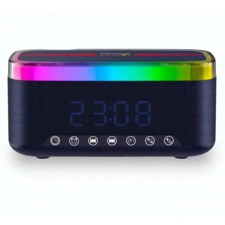 Altavoz Red Bull Racing Despertador Led
