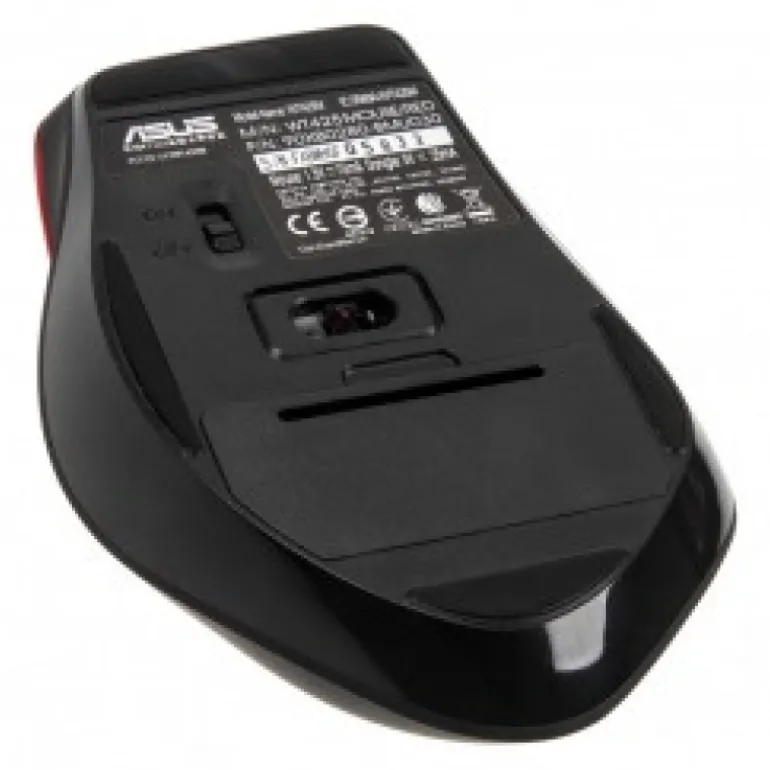 Asus WT425 1600 Dpi Rojo - Ratón