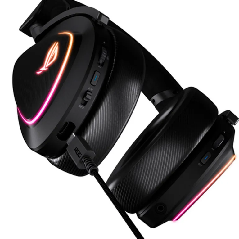 Auriculares Asus ROG Delta II RGB Wireless Negros