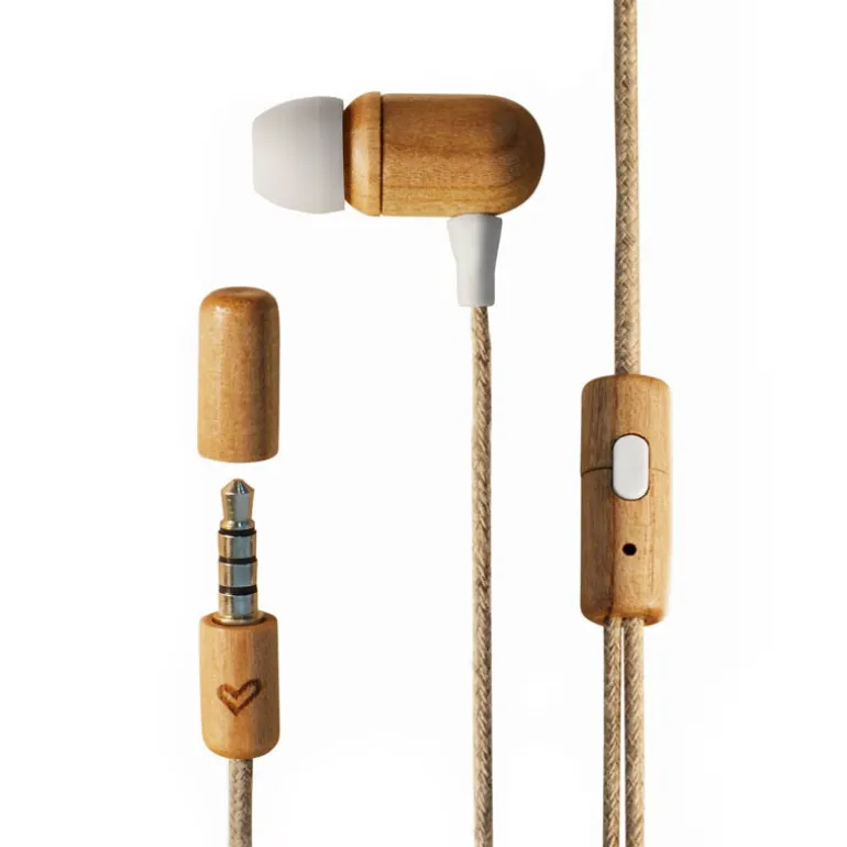 Auriculares Energy Sistem Eco Cherry Madera