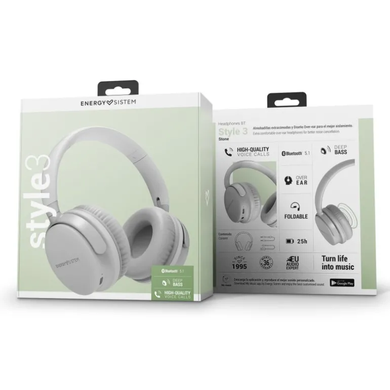 Auriculares Energy Sistem Style 3 Stone BT