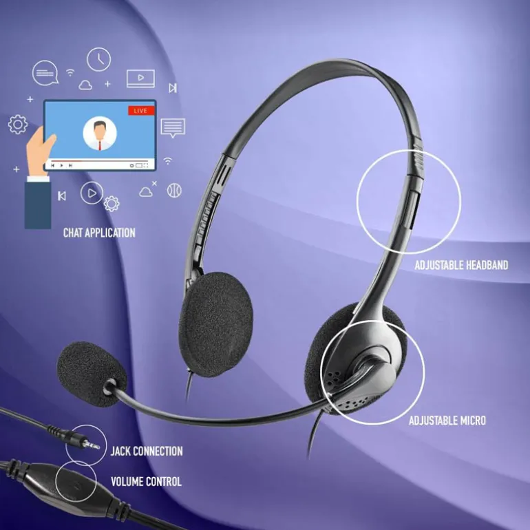 Auriculares NGS MS103 Max Negro