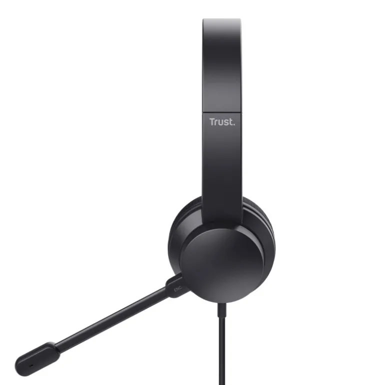 Auriculares Trust Ayda USB ENC Negro
