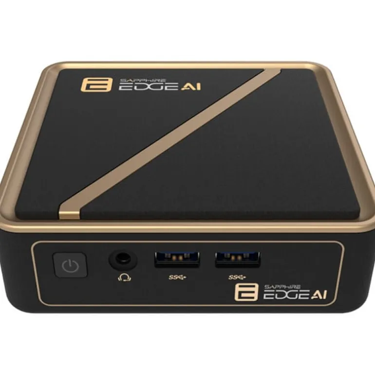 Barebone Sapphire EDGE AI 370 AMD Ryzen AI HX 9 370