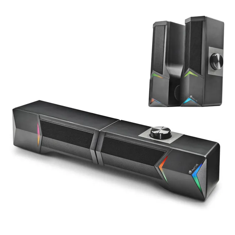 Barra Sonido NGS GSX-B1200 Gaming 2.0 RGB 12W