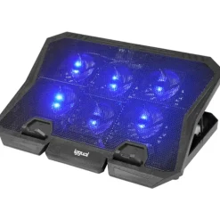 Base iggual RP4V17 Refrigeradora Con 4 Ventiladores Para Portátiles Hasta 17"