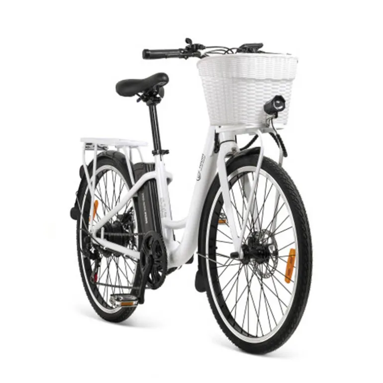 Bicicleta Eléctrica Youin You-Ride Paris Blanco