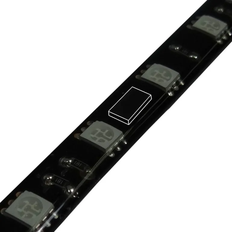 BitFenix Alchemy 2.0 Magnetic Strip 60cm Rojo - Tira LED