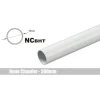 Bitspower No Chaflán Rigído Latón 16MM AD 300mm Blanco - Tubo