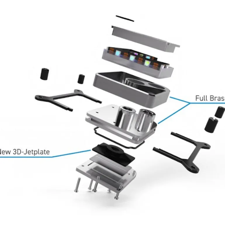Bloque CPU Alphacool Core 1 ARGB Plata