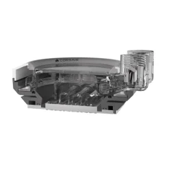Bloque CPU Corsair XC7 Elite iCUE LINK 1700 AM4 AM5 Blanco