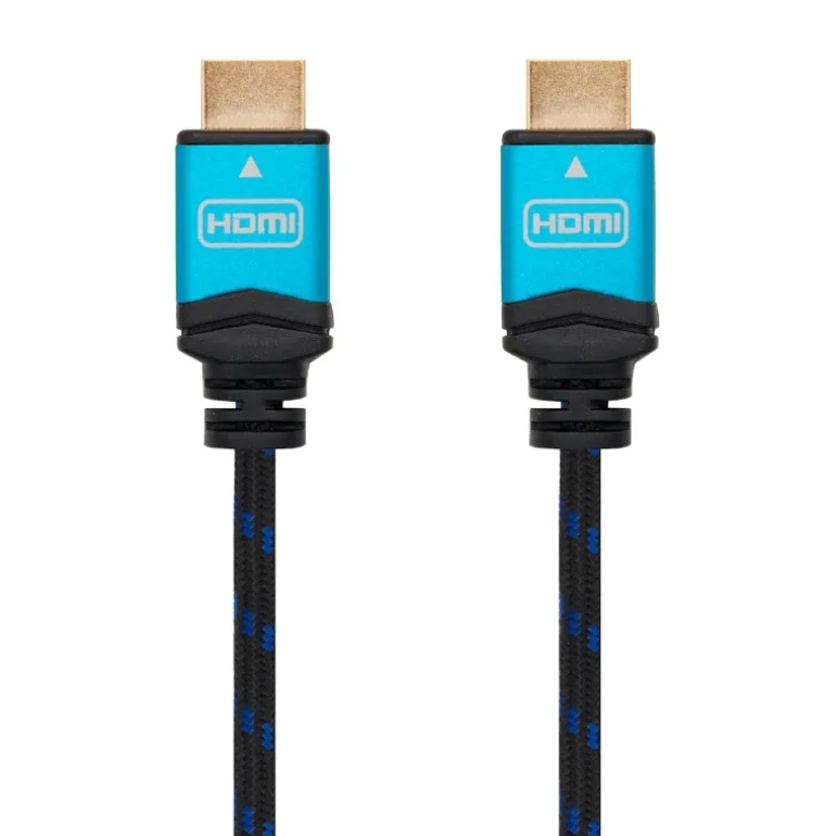 Cable HDMI Nano Cable HDMI V2.0 4K@60Hz A/M-A/M Negro 5m