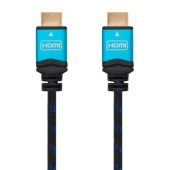 Cable HDMI Nano Cable HDMI V2.0 4K@60Hz A/M-A/M Negro 2m