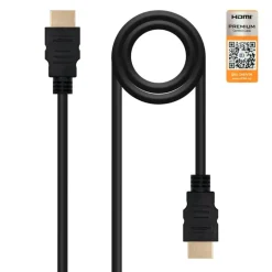 Cable HDMI Nanocable HDMI V2.0 Premium HEC 4K A/M-A/M 2m
