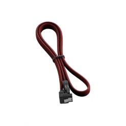 CableMod ModMesh Right Angle SATA 3 60cm Rojo Sangre - Cable SATA
