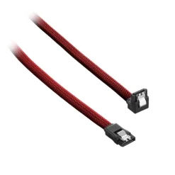 CableMod ModMesh Right Angle SATA 3 60cm Rojo Sangre - Cable SATA