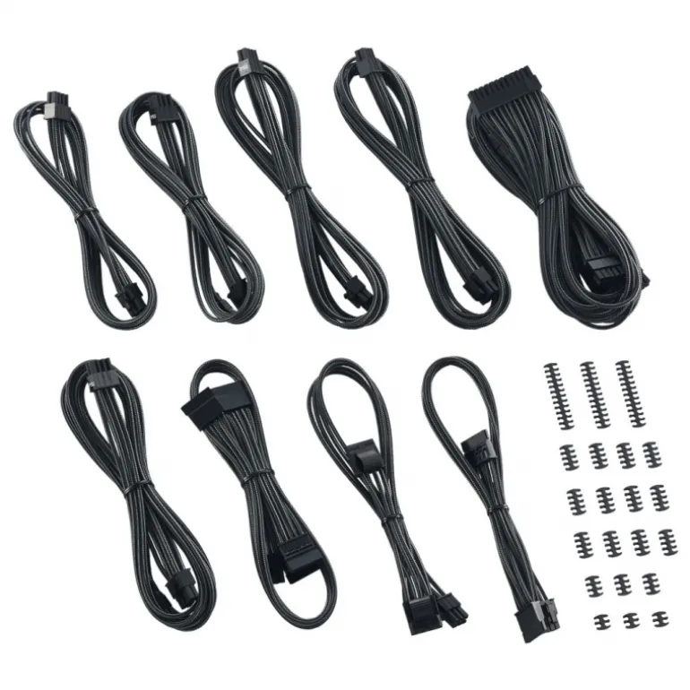 CableMod Classic ModMesh RT-Series Asus / Seasonic Carbón - Kit Cables