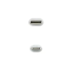 Cable Nanocable Lightning-M a USB-C 2.0m