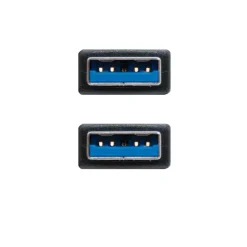 Cable Nanocable USB 3.0 A-M A-M 1.0m Negro