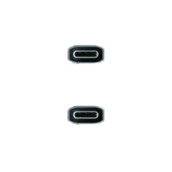 Cable Nanocable USB 3.2 4K 60Hz 5A C a USB-C 1.5m Gris