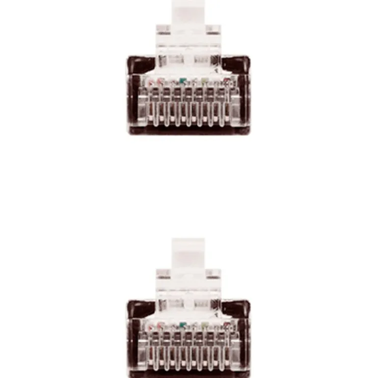 Cable Red Nanocable 10.20.0400-L25 RJ45 Cat.6 UTP 25cm Negro