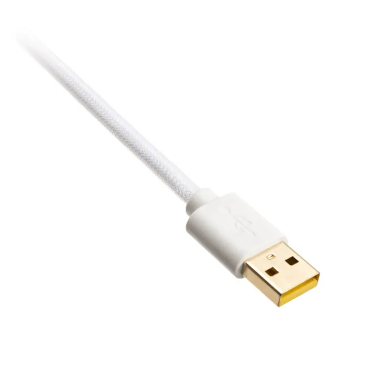 Cable Teclado Ducky Cable Espiral Morado/Blanco