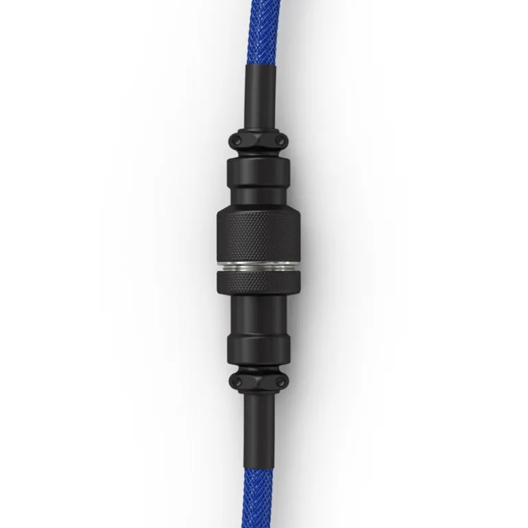 Cable Teclado Glorious PC Gaming Race Cable Espiral Cobalto