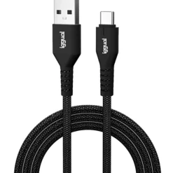 Cable USB iggual Tipo A A Tipo C 3A 180cm Trenzado