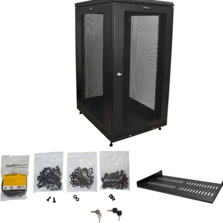 Caja Rack Startech RK2433BKM Armario Para Servidores 19" 24U 4 Columnas